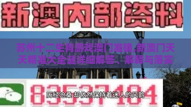 苏州十二生肖游戏澳门准确,新澳门天天精准大全谜详细解答、解释与落实-规避迷惑性噱头
